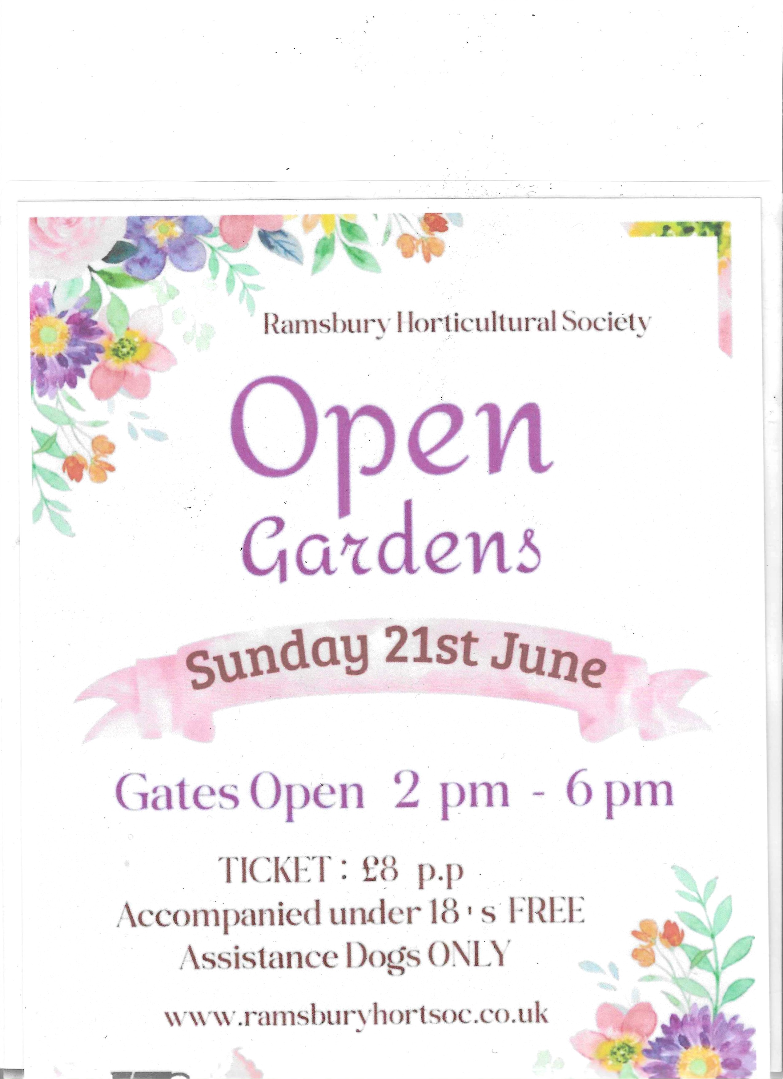 open gardens